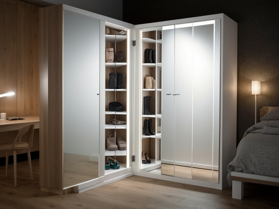 Угловой шкаф-купе «Аден»